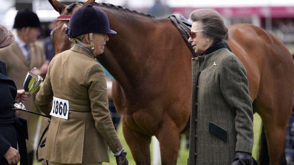 Princess Anne’s motorway dash to see the Royal Family’s favourite champion in action Scottish Daily Express