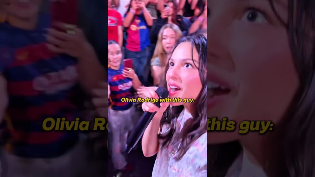 Not Olivia Rodrigo falling in LOVE with him 🥹❤️