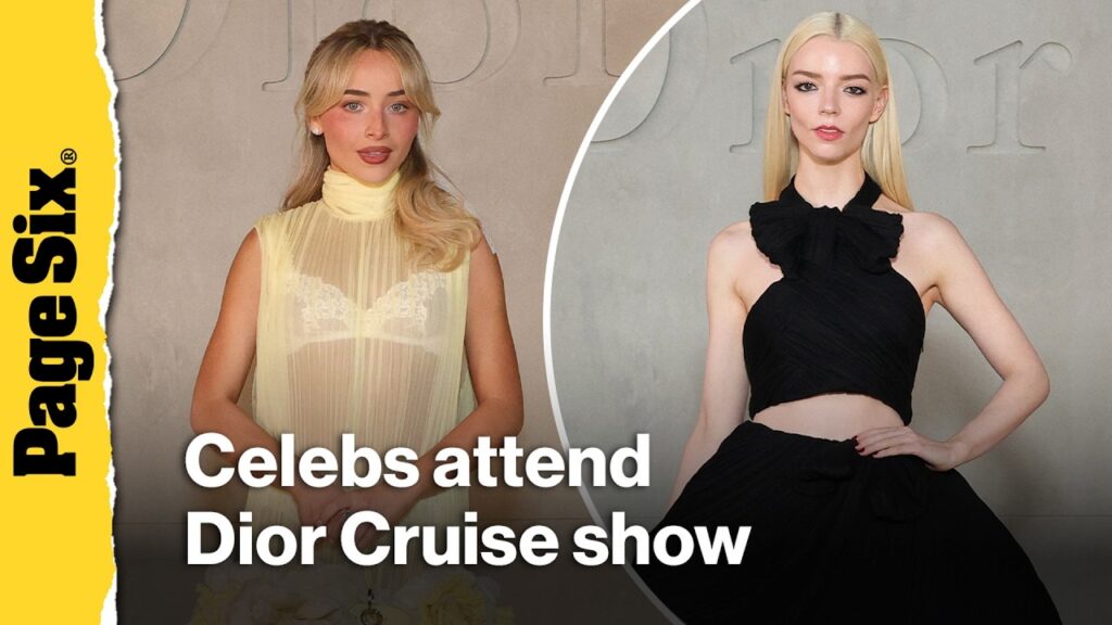 Sabrina Carpenter, Anya Taylor-Joy,, EJAE, Jisoo, Jayden Federline and more attend Dior Cruise show Sabrina Carpenter, Anya Taylor-Joy,, EJAE, Jisoo, Jayden Federline and more attend Dior Cruise show