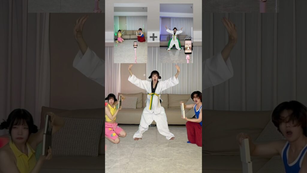 “How we do Kung Fu Skills Tutorial?”🥰#behindthescenes #couple #funny #zoey
