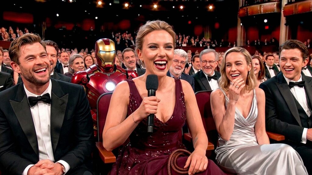 Scarlett Johansson Breaking Celebrities Without Even Trying