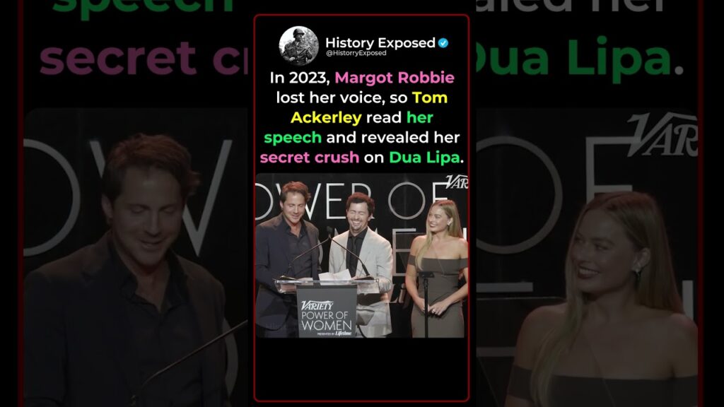 When Margot Robbie’s Husband Exposed Her Celebrity Crush ππ When Margot Robbie's Husband Exposed Her Celebrity Crush ππ