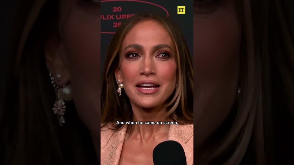Jennifer Lopez Reacts to Reuniting with Edward James Olmos in 'Office Romance' #jlo #officeromance