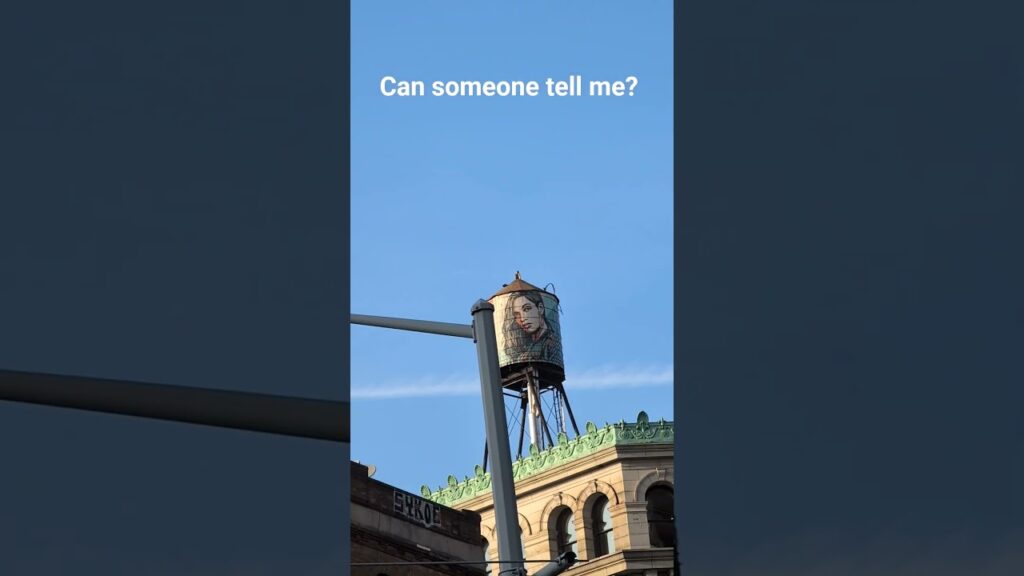 who knows what Rosario Dawson is doing all the way up there?