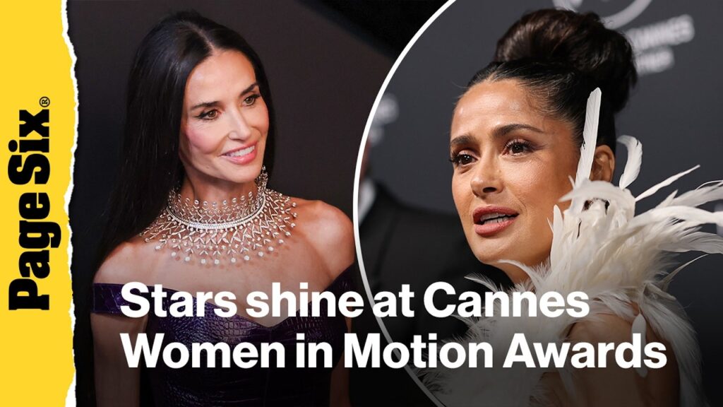 Demi Moore, Salma Hayek, Julianne Moore & Halsey at the 2026 Kering Women In Motion Awards at Cannes Demi Moore, Salma Hayek, Julianne Moore & Halsey at the 2026 Kering Women In Motion Awards at Cannes