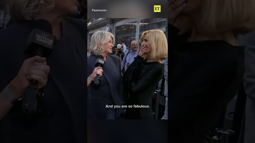 #marthastewart and #kellyreilly are each other’s idols. 😍 #duttonranch #yellowstone