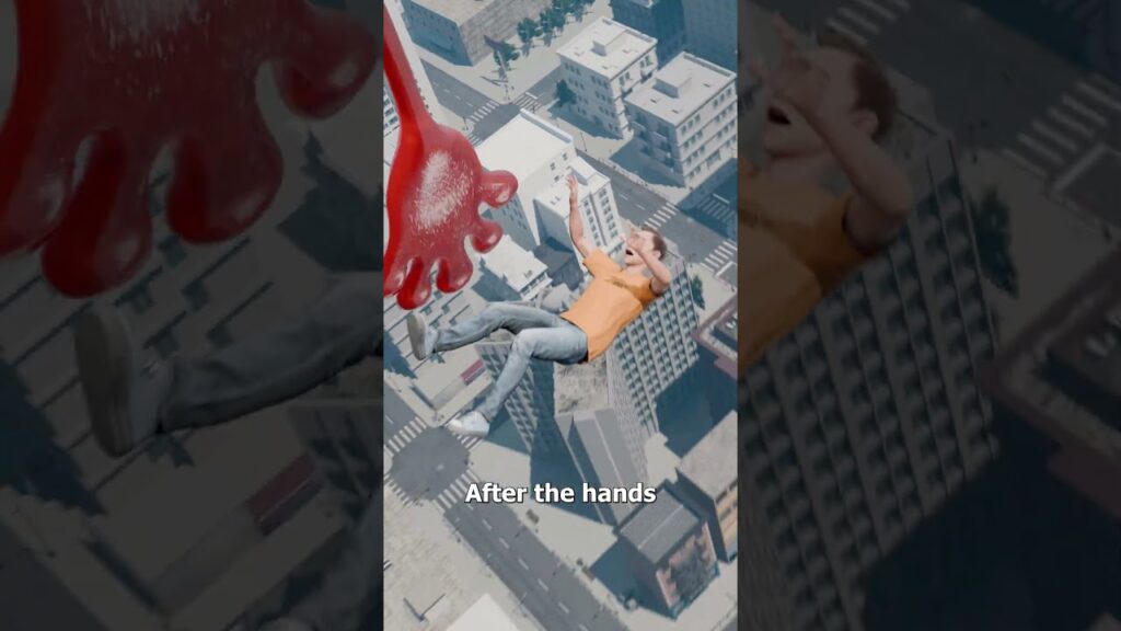 Could A Giant Sticky Hand Save A Falling Person 🤨