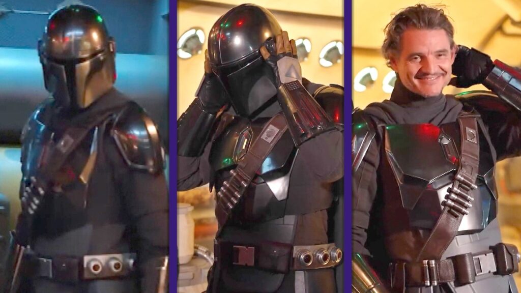 Pedro Pascal SURPRISES 'Mandalorian' Fans at Disneyland