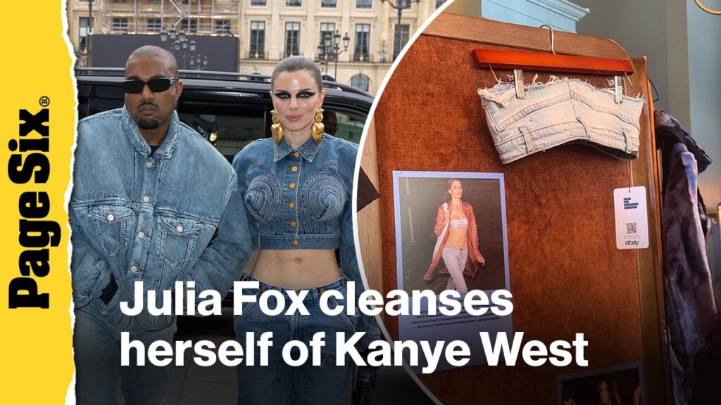 Julia Fox cleanses herself of Kanye West with massive NYC stoop sale Julia Fox cleanses herself of Kanye West with massive NYC stoop sale