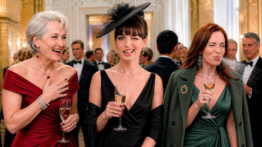 Anne Hathaway Making Everyone Lose Control on Camera