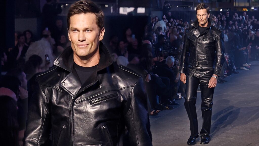 Tom Brady Goes Full Zoolander for Star-Studded Gucci Fashion Show Tom Brady Goes Full Zoolander for Star-Studded Gucci Fashion Show