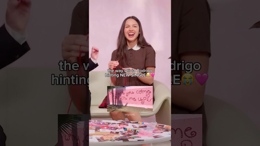 Olivia Rodrigo ANOTHER NEW SINGLE coming!! #celebrity