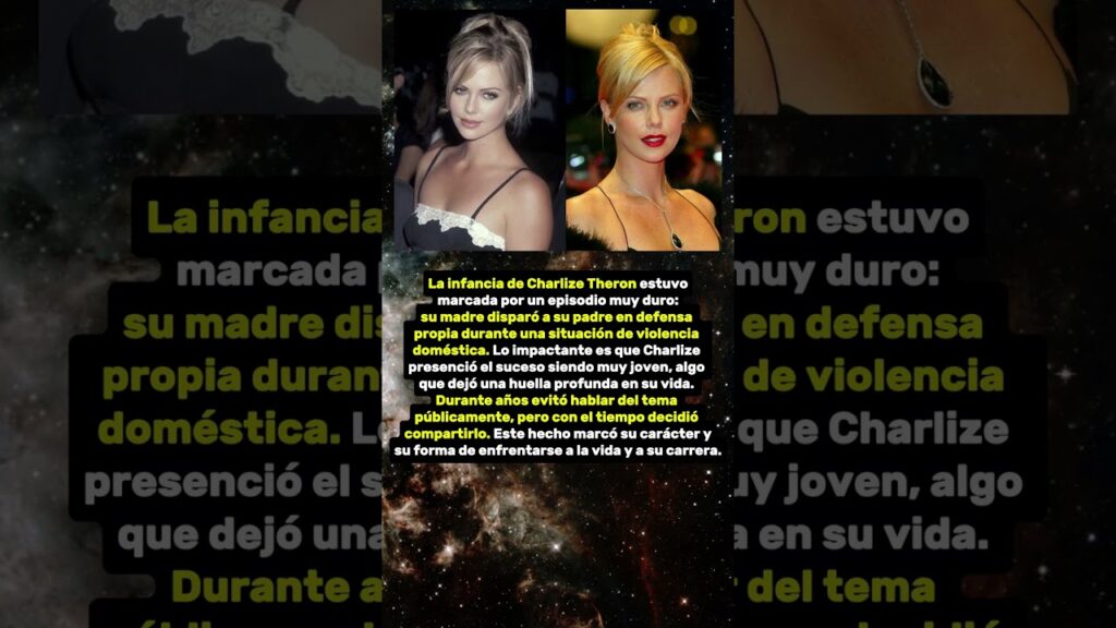 CHARLIZE THERON Y EL TRAUMA QUE LA ACOMPAÑÓ DURANTE AÑOS CHARLIZE THERON Y EL TRAUMA QUE LA ACOMPAÑÓ DURANTE AÑOS