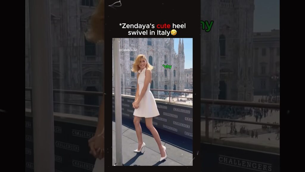 Zendaya’s cute heel swivel in Italy #Zendaya Zendaya's cute heel swivel in Italy #Zendaya