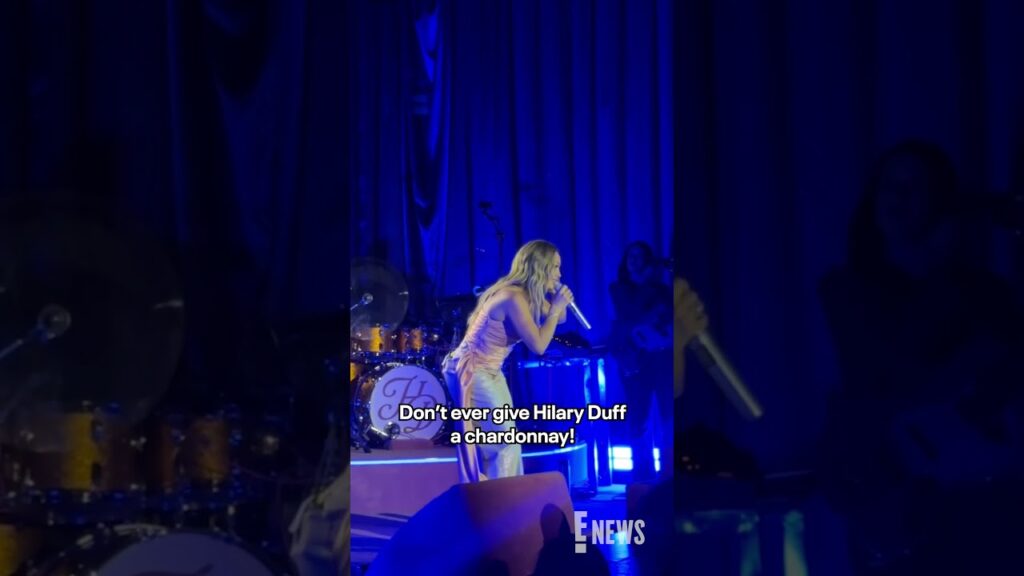 Hilary Duff is our millennial queen while performing at SiriusXM’s Small Stage Series.
