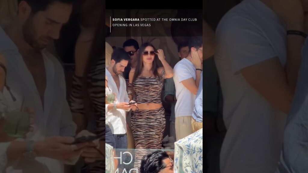Sofia Vergara spotted at the Omnia Day Club Opening in Vegas 🇺🇸🔥 📹 by: @jpasc24 [IG] #sofiavergara