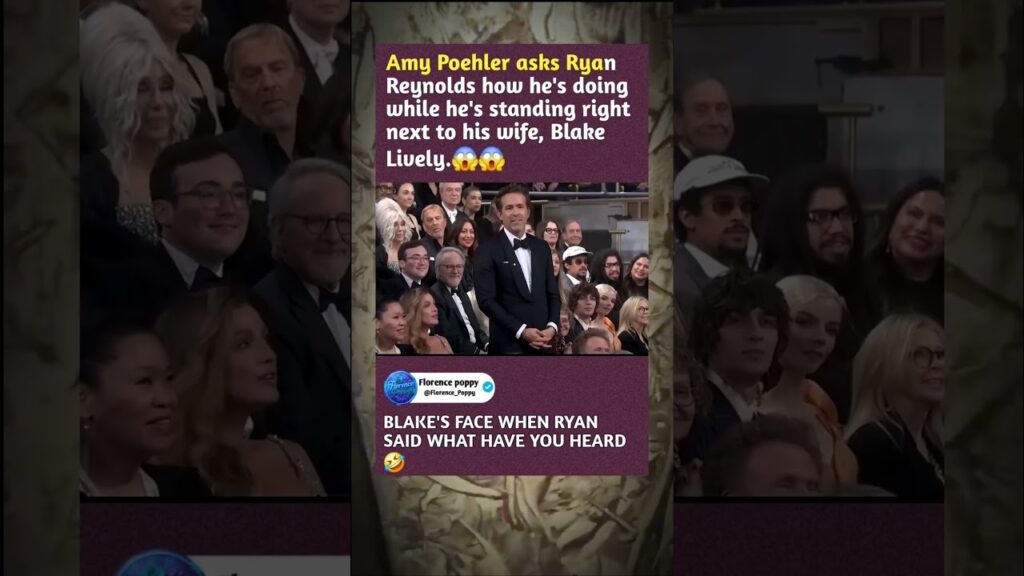 Amy poehler asks Rayan 😱