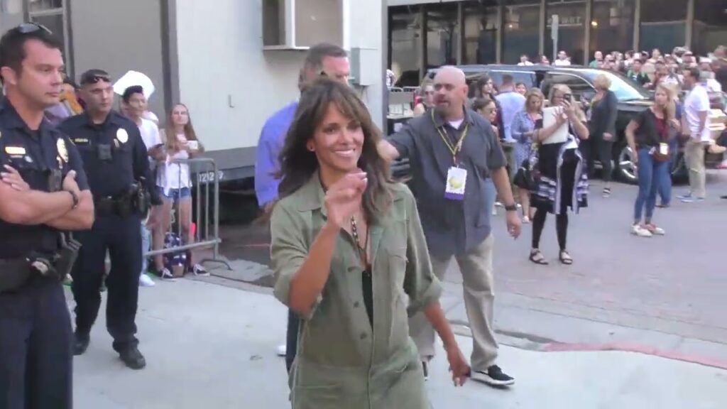 Halle Berry outside Conan O'Brien's Comic Con Special at Spreckles Theatre in San Diego
