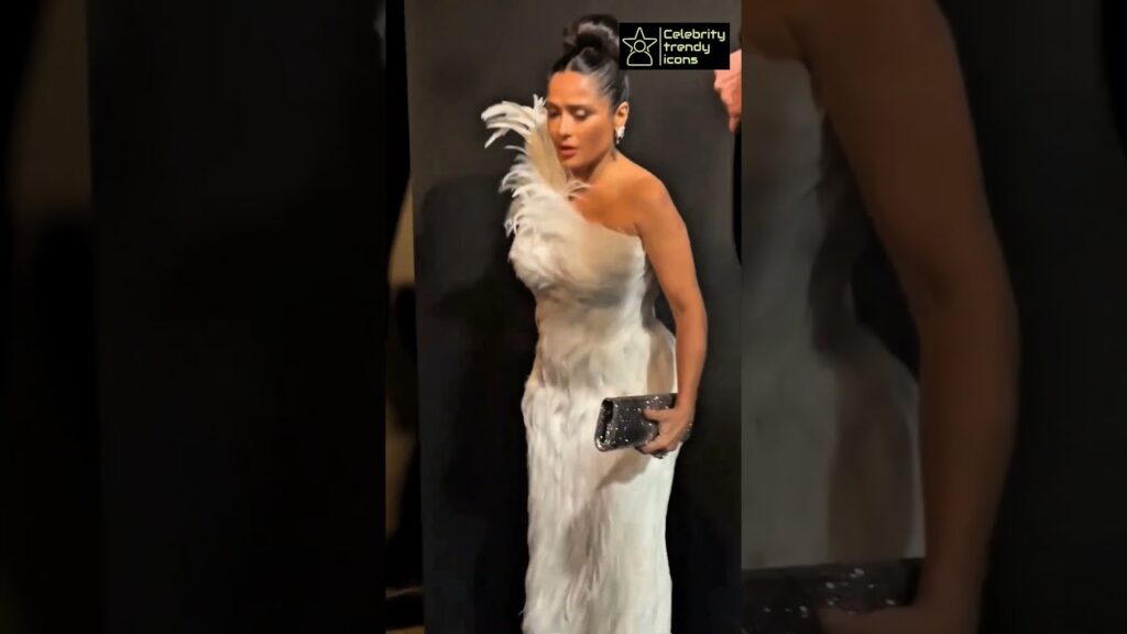Salma Hayek with Husband coming for an Event ♥️😍 #Salmahayek