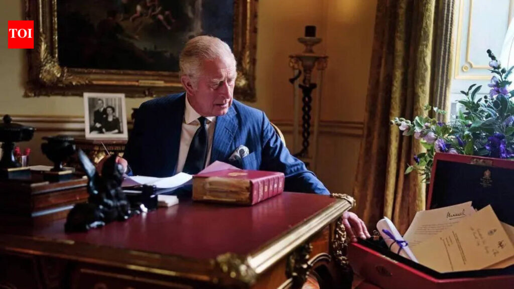 Throwback to the first time King Charles III was pictured with the famous red dispatch box