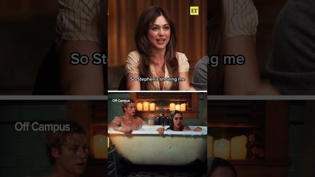 'Off Campus' Star Mika Abdalla Breaks Down Bathtub Scene #offcampus