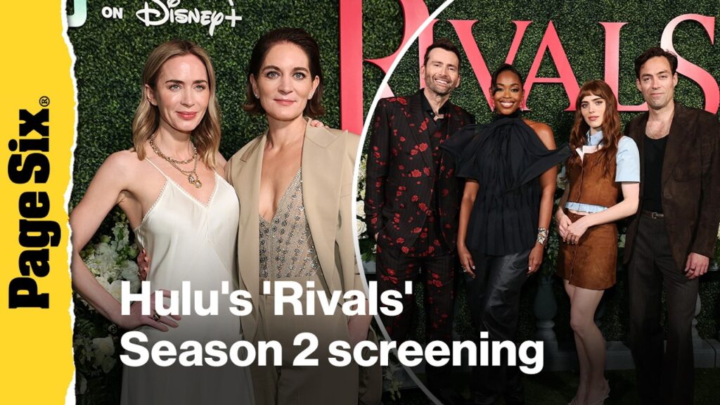 Emily Blunt, Felicity Blunt and more celebrities attend Hulu’s ‘Rivals’ Season 2 screening Emily Blunt, Felicity Blunt and more celebrities attend Hulu's 'Rivals' Season 2 screening