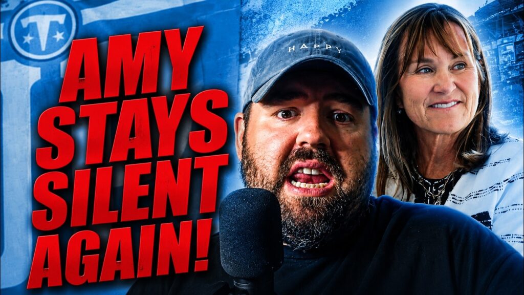 Tennessee Titans fan reaction to Owner Amy Adams Strunk staying SILENT on a huge day for the Titans!