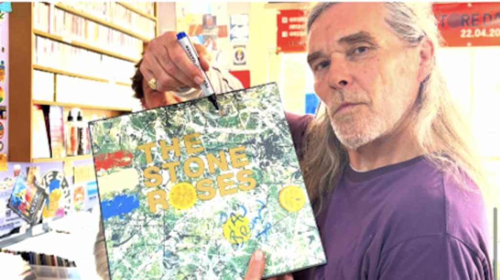 When Ian Brown pays a surprise visit to your shop armed with a pen Manchester Evening News