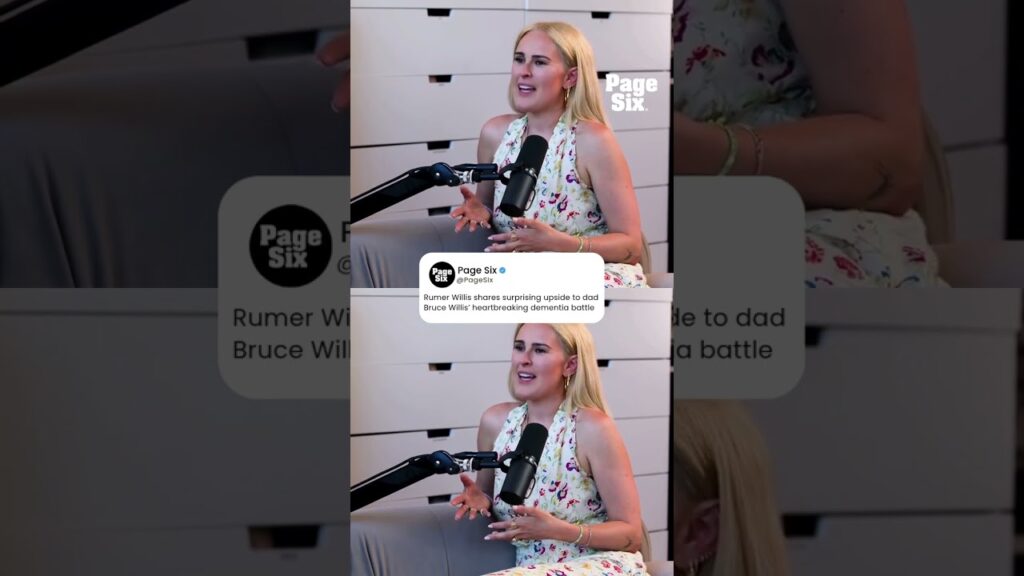 Rumer Willis shares update on dad Bruce Willis' dementia battle #shorts