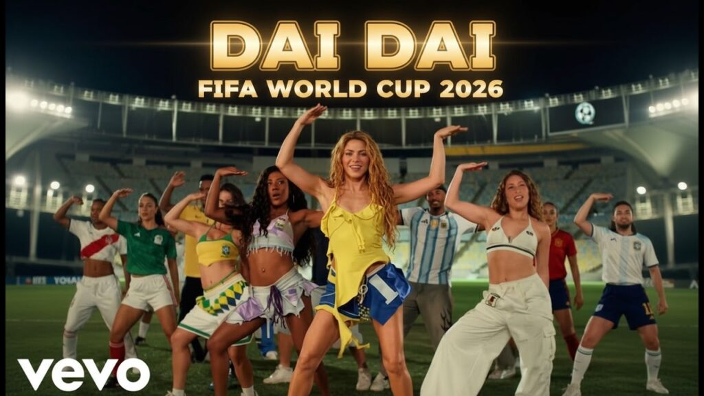 Shakira-DAI DAI (Video Oficial) – FIFA World Cup 2026- Shakira-DAI DAI (Video Oficial) – FIFA World Cup 2026-