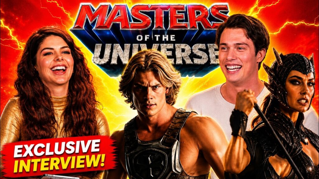 Nicholas Galitzine & Alison Brie Reveal Masters of the Universe Bloopers, Epic Fights & Sequel?