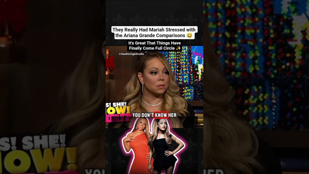 They Really Had Mariah Carey Stressed with the Ariana Grande Comparisons 😂