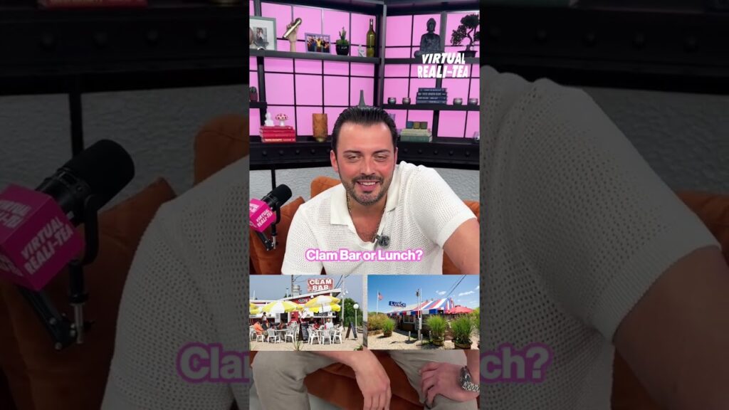 Ahead of MDW we are getting the best Hamptons recs from Chef Frank 👀🦞👨‍🍳 | Virtual Reali-Tea #shorts