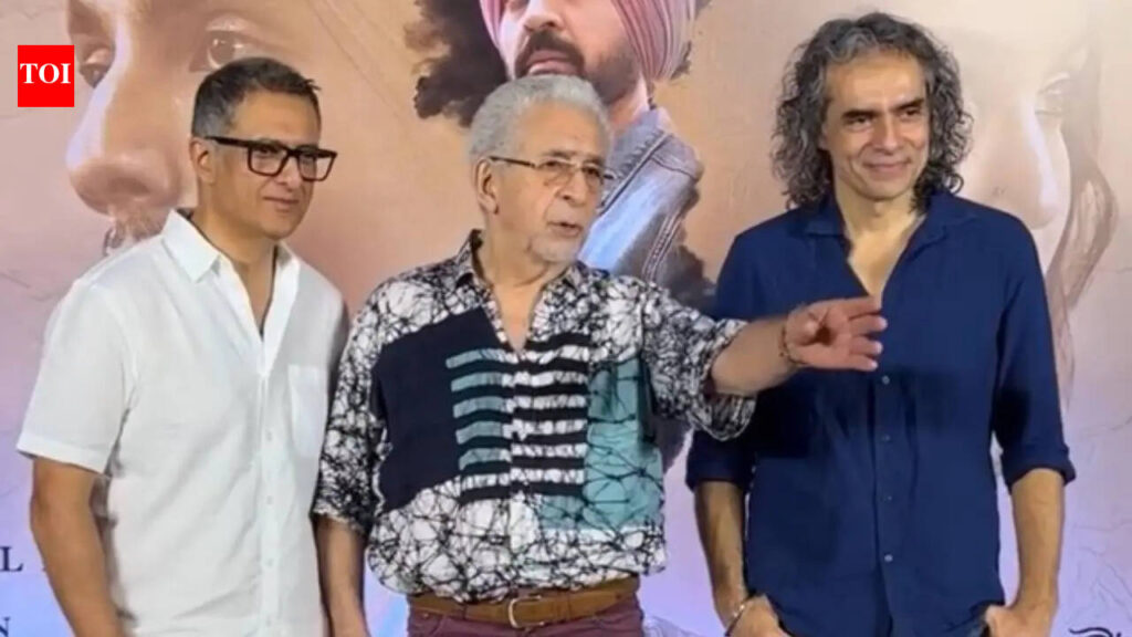 Naseeruddin Shah was bedridden for almost the entire film, became irritable while playing Alzheimer’s patient, reveals Imtiaz Ali | Naseeruddin Shah was bedridden for almost the entire film, became irritable while playing Alzheimer’s patient, reveals Imtiaz Ali |
