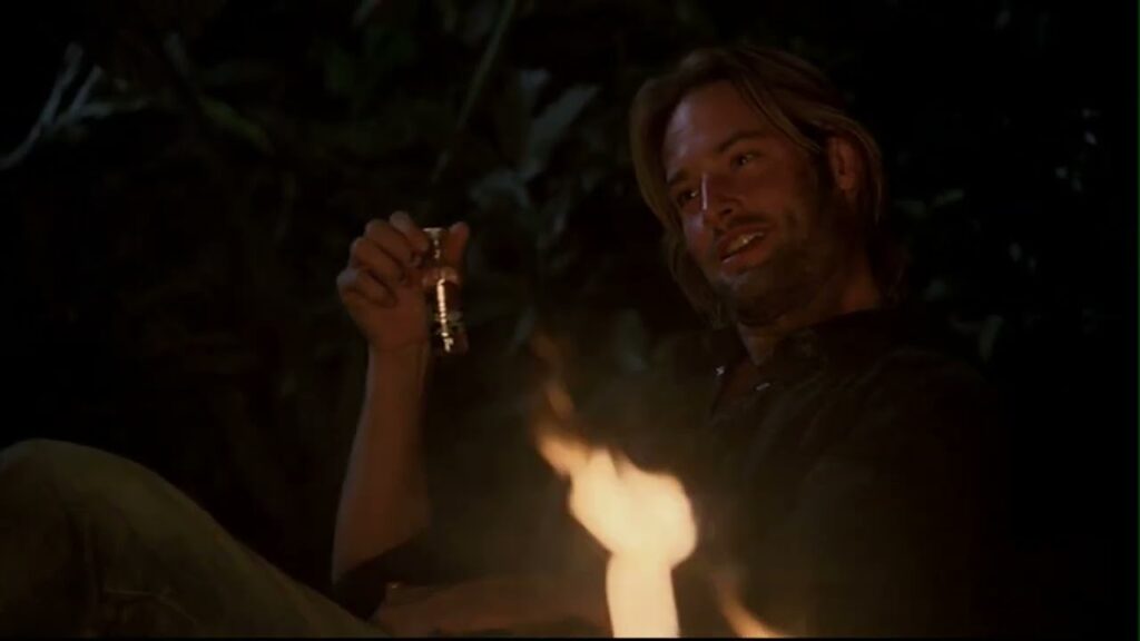 LOST Kate and Sawyer play I Never Season 1 Episode 16