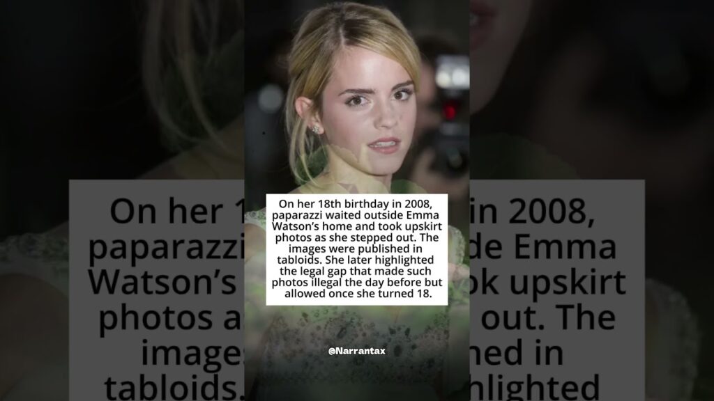 Emma Watson’s Experience on Her 18th Birthday