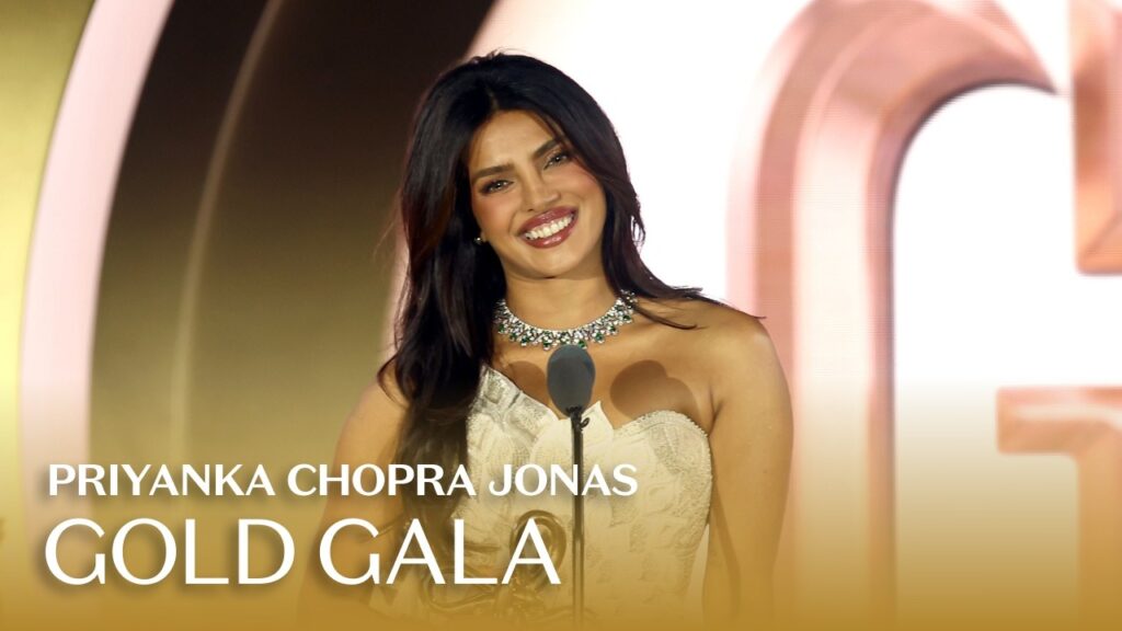 Priyanka Chopra Jonas Receives the Global Vanguard Award | Gold Gala 2026 Priyanka Chopra Jonas Receives the Global Vanguard Award | Gold Gala 2026