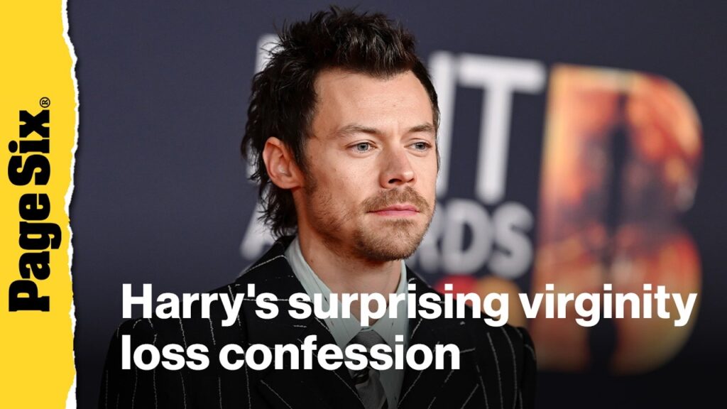 Harry Styles makes surprising virginity loss confession in Ivor Novello Awards speech