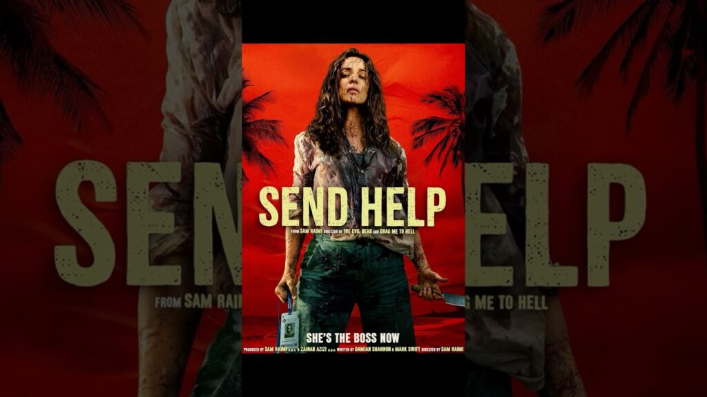 "Send Help" (Drama, Komödie, Survival) #filmtipp ü