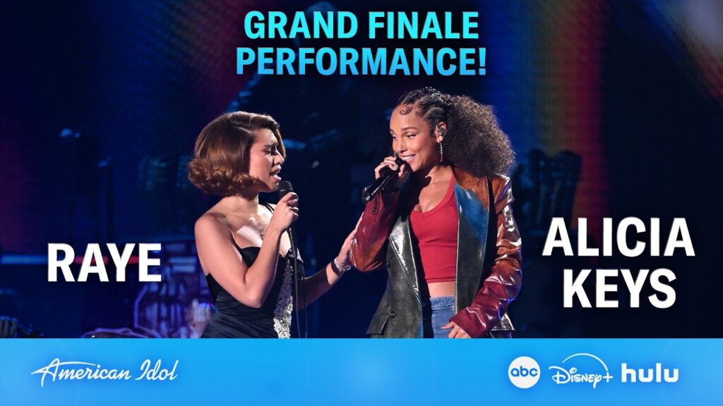 Iconic! Alicia Keys Performs “Fallin'” With Surprise Guest Raye – American Idol 2026 Grand Finale Iconic! Alicia Keys Performs "Fallin'" With Surprise Guest Raye - American Idol 2026 Grand Finale