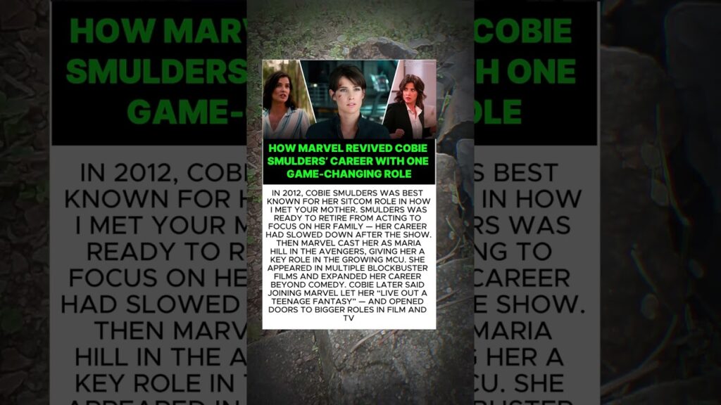 How Marvel Saved Cobie Smulders’ Career After She Nearly Quit Acting in 2012