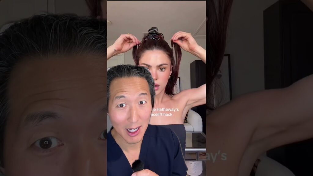 Anne Hathaway’s Trick to Look Like She Had a Facelift…