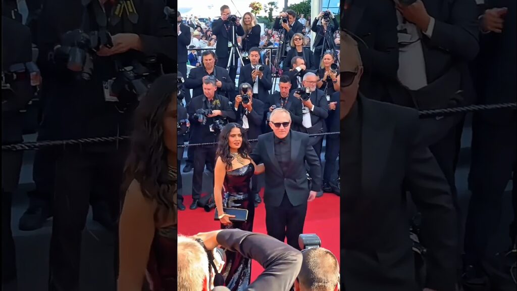 Salma Hayek Side Hugging His Billionaire Husband #salma