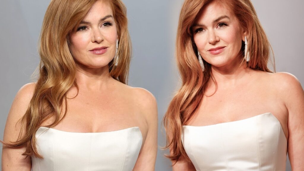 Isla Fisher at 2026 Vanity Fair Oscar Party in Los Angeles Isla Fisher at 2026 Vanity Fair Oscar Party in Los Angeles
