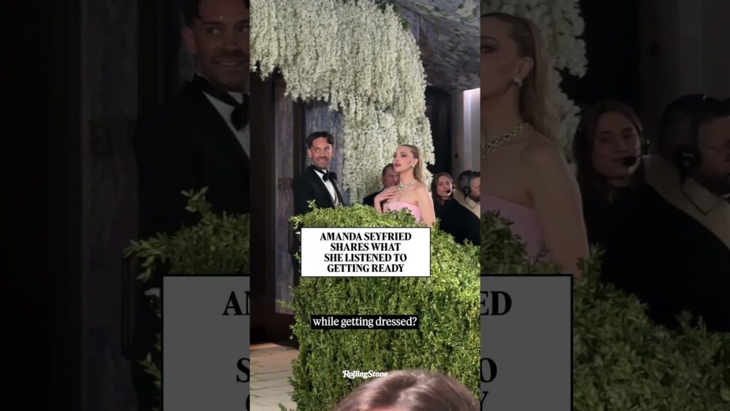 Amanda Seyfried Shares What She Listened to Getting Ready