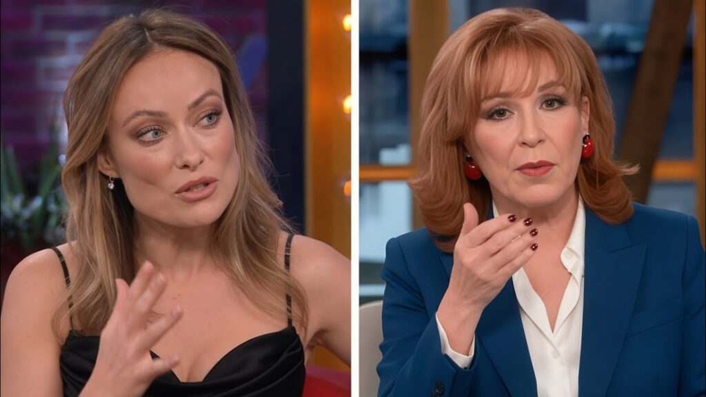 Olivia Wilde HUMILIATES Joy Behar On LIVE TV  The View Audience Left SHOCKED
