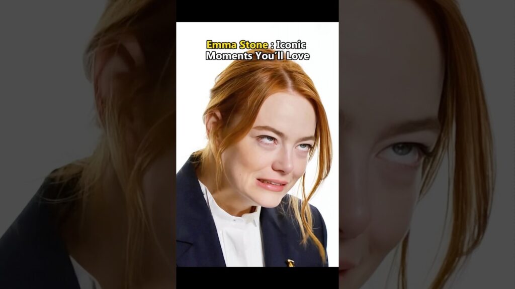 Emma Stone:Iconic Moments You’ll Love.#emmastone #funny #moments #usa #fyp #celebrity #youtube