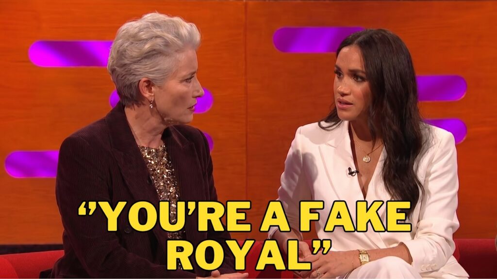 Meghan Markle CLASHES With Emma Thompson LIVE On The Graham Norton Show After Viral Exchange Meghan Markle CLASHES With Emma Thompson LIVE On The Graham Norton Show After Viral Exchange
