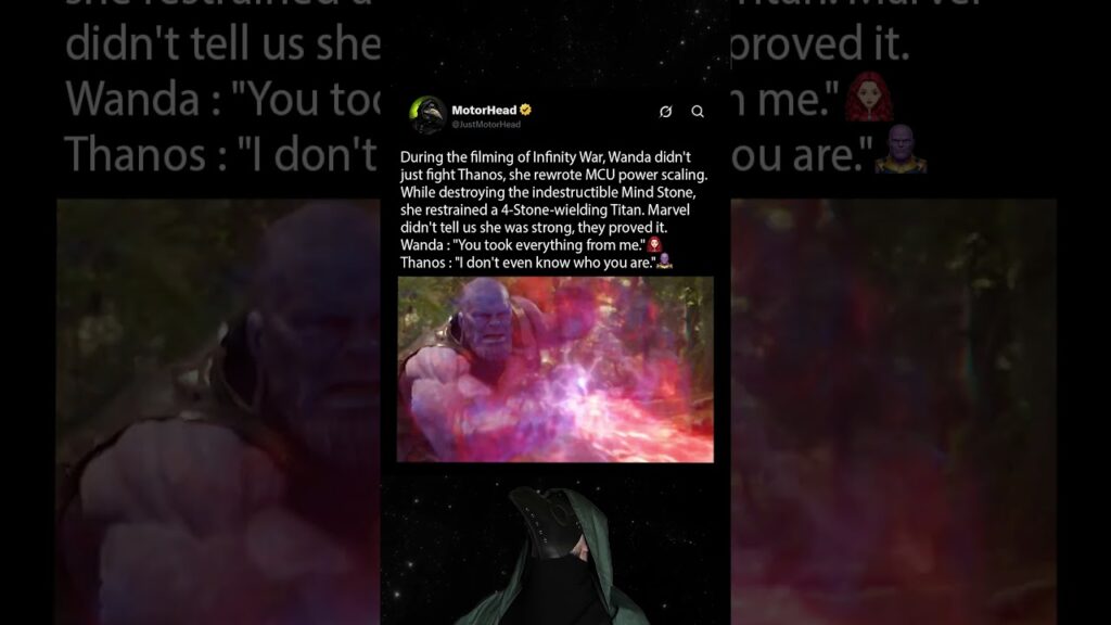 During the filming of Avengers Infinity War (2018), Elizabeth Olsen was too op