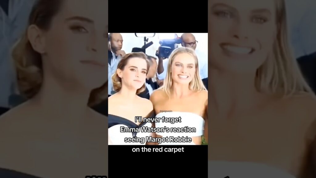 I'll never forget Emma Watson's reaction seeing Margot Robbie on the red carpet at the Met Gala 😩